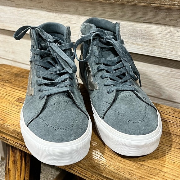 Vans Filmore High-Top Sneaker women size 6.5 blue never worn NWOT - Picture 2 of 6